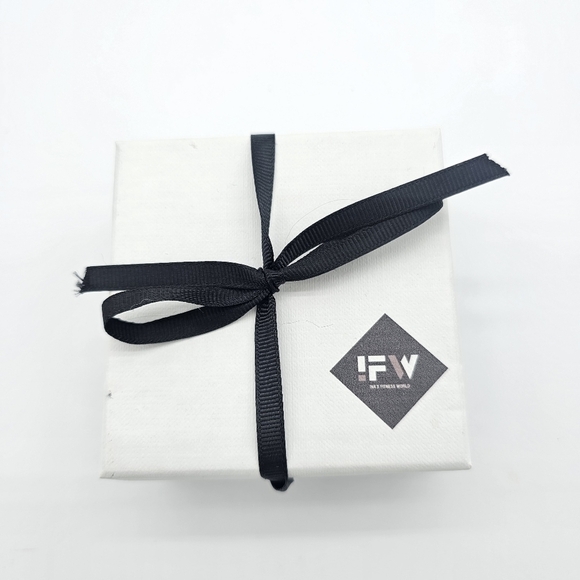 Handmade bracelet /w semiprecious stone & stainless steel "DON'T QUIT" Dumbbell - Picture 7 of 8